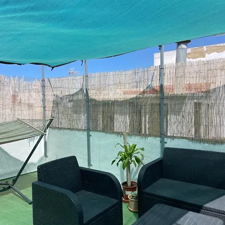 Apart Centro-Playa Terraza Barbate Extérieur photo